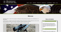 Desktop Screenshot of darkeaglecustom.com